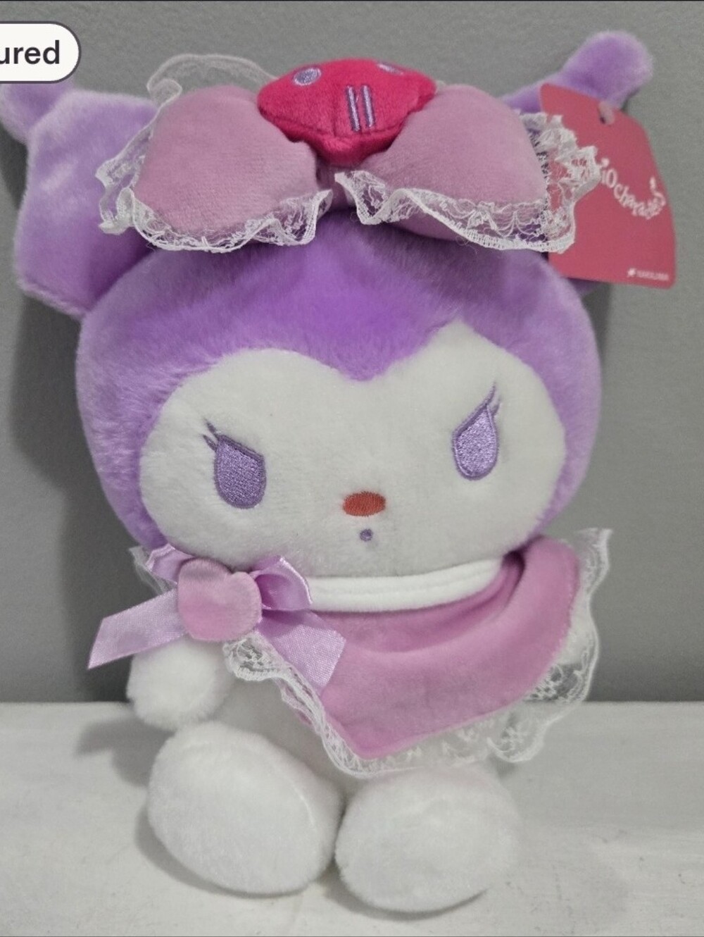 Hello Kitty Sanrio & Friends Pink Kuromi 12” Plush NWT